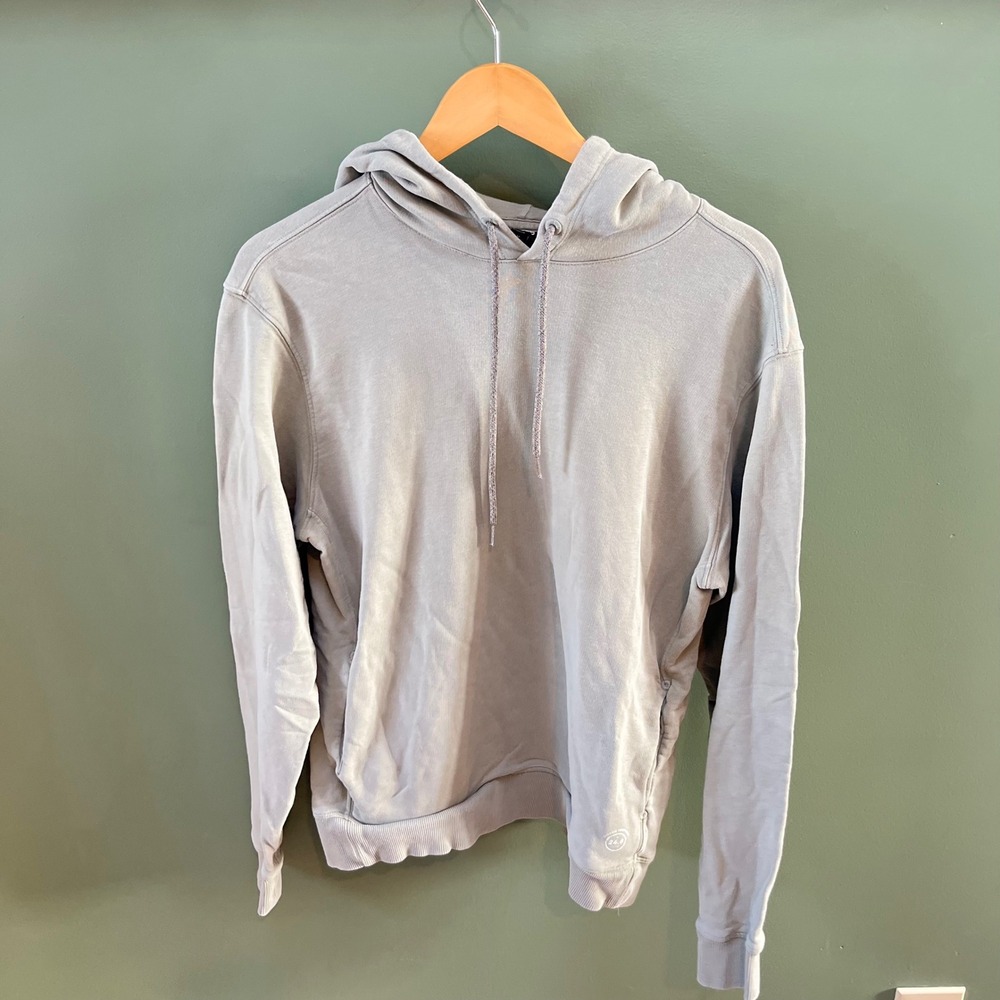 Allbirds Mens Medium R&R Hoodie Sweatshirt Organic Pima Cotton Hemp Excellent